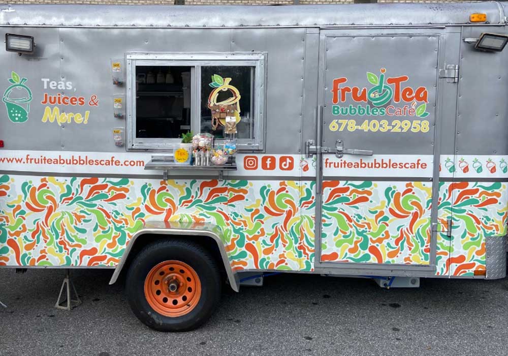 MobileTrailer FruiTea Bubbles Mobile Trailer